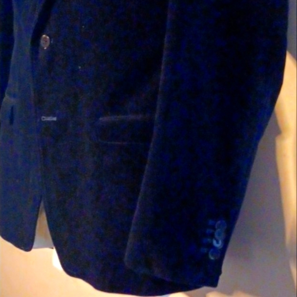 BANANA REPUBLIC 'Tailored Fit' Blue Corduroy Blazer / Sportcoat, 44R - Picture 7 of 9